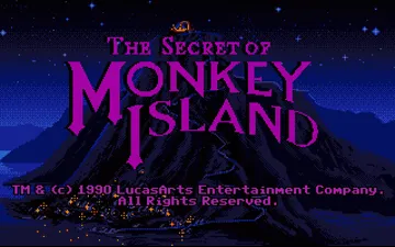 Secret of Monkey Island, The_Disk1 screen shot title